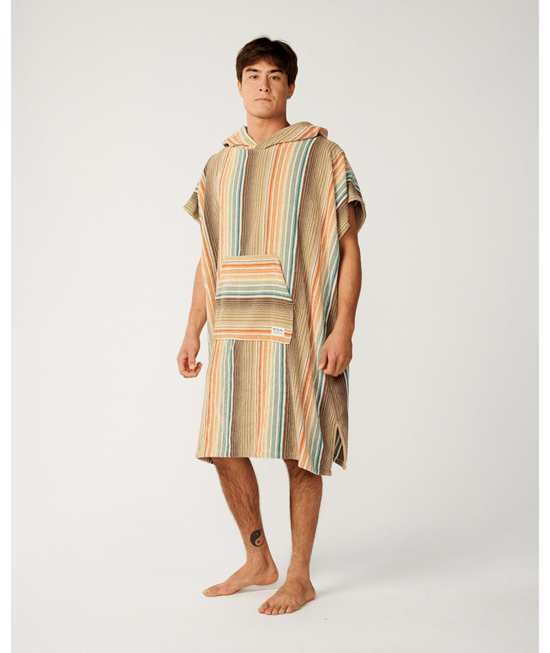 Rip Curl Classic Surf Hooded Towel in KHAKI SAND
