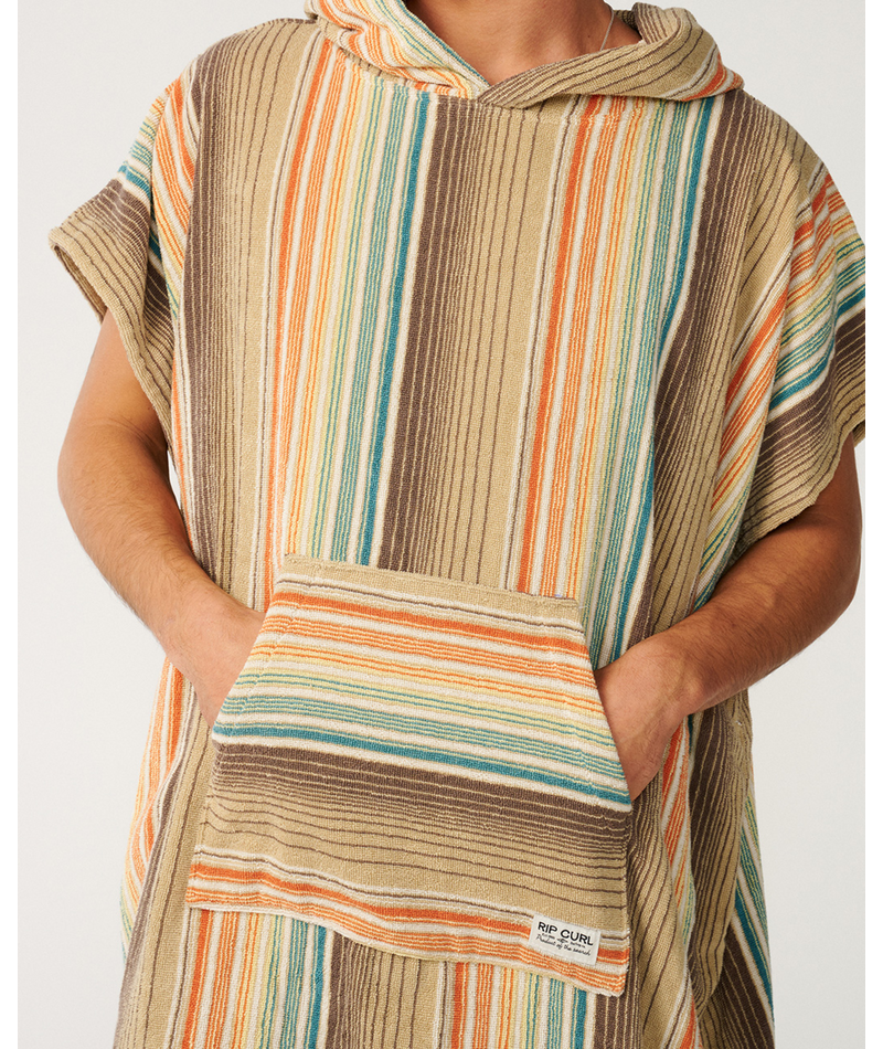 Rip Curl Classic Surf Hooded Towel in KHAKI SAND