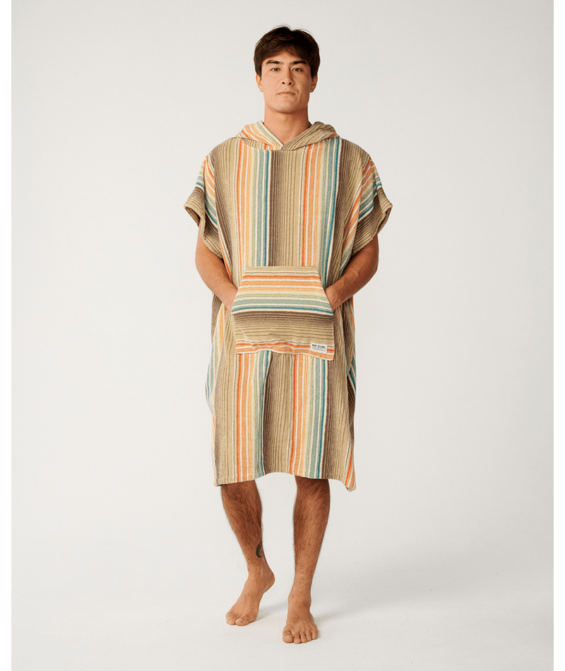 Rip Curl Classic Surf Hooded Towel in KHAKI SAND