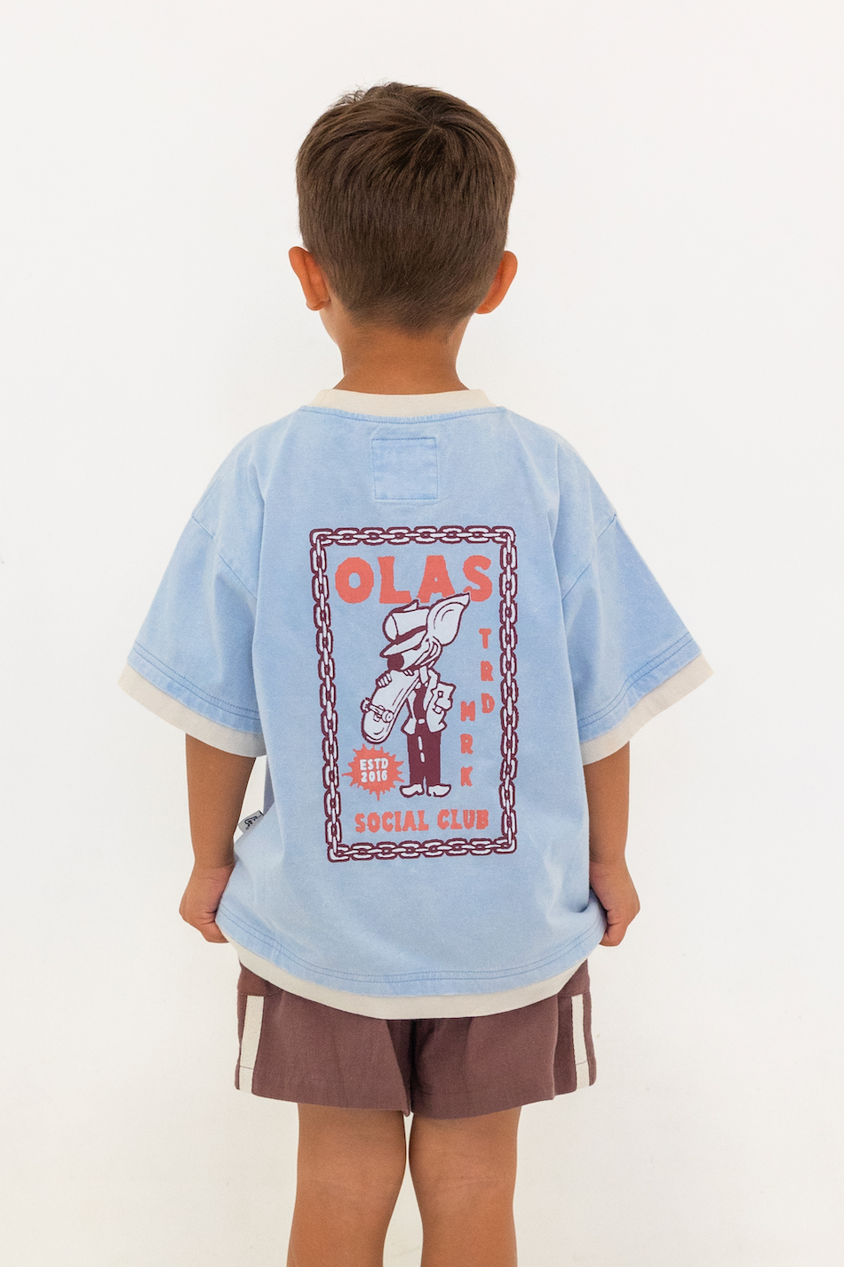 Olas Supply Co SKATE RAT MINI TEE in Single