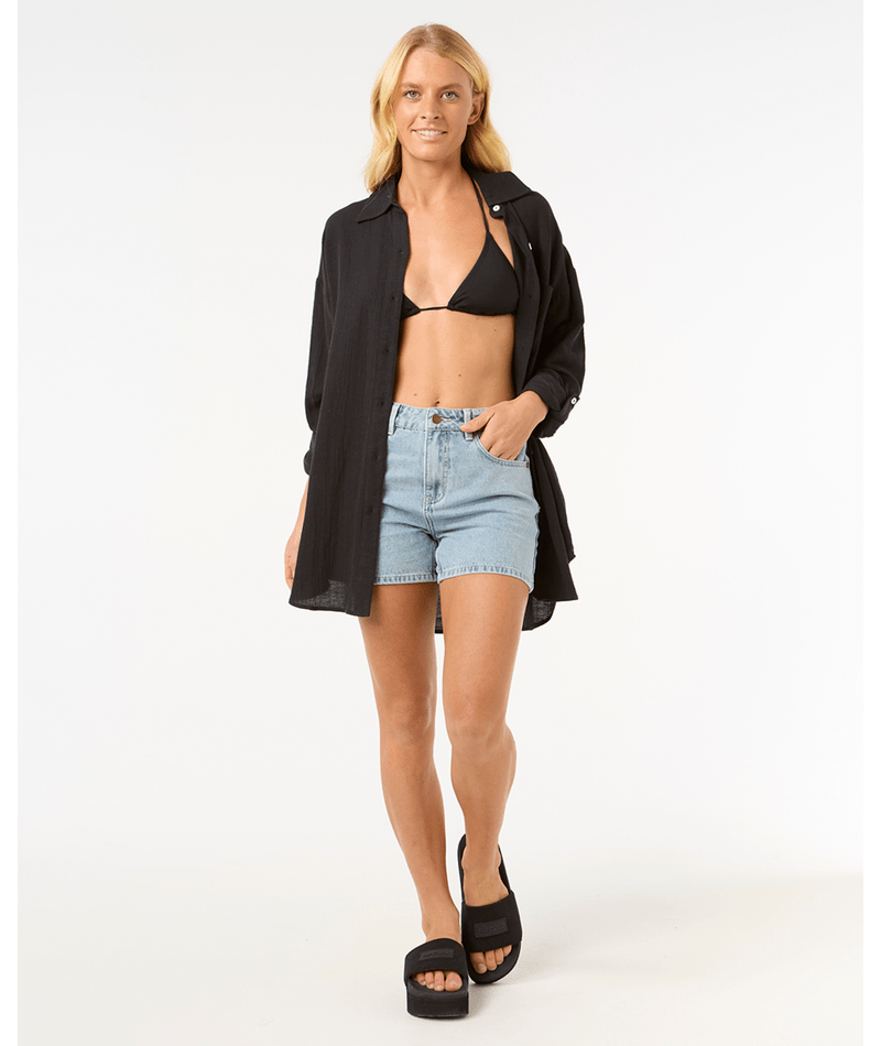 Rip Curl Premium Surf Holiday Shirt in BLACK