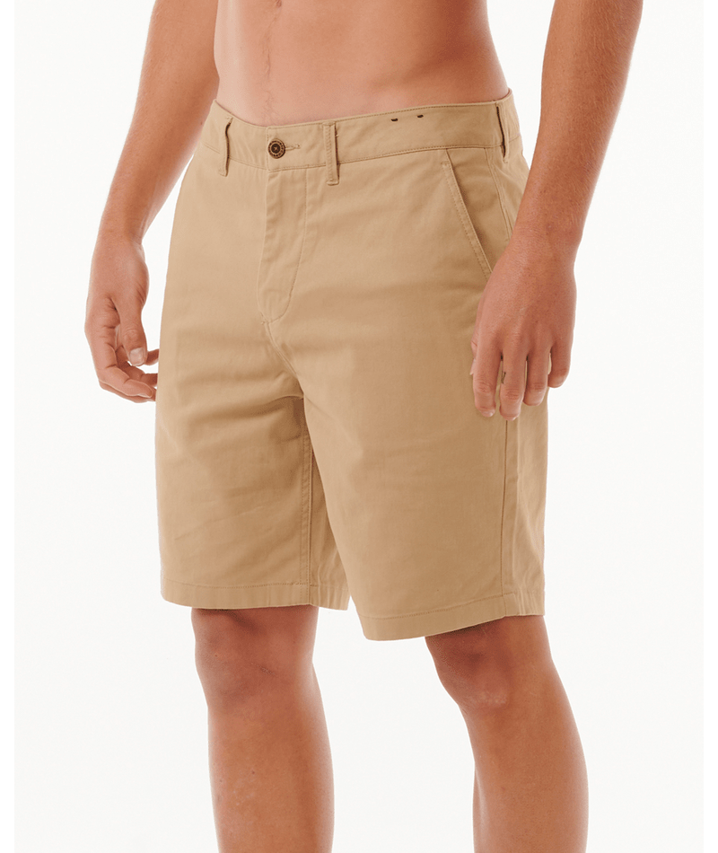 Rip Curl Classic Surf Chino Walkshort in KHAKI