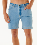 Rip Curl Classic Surf Denim Walkshort in SALT BLUE