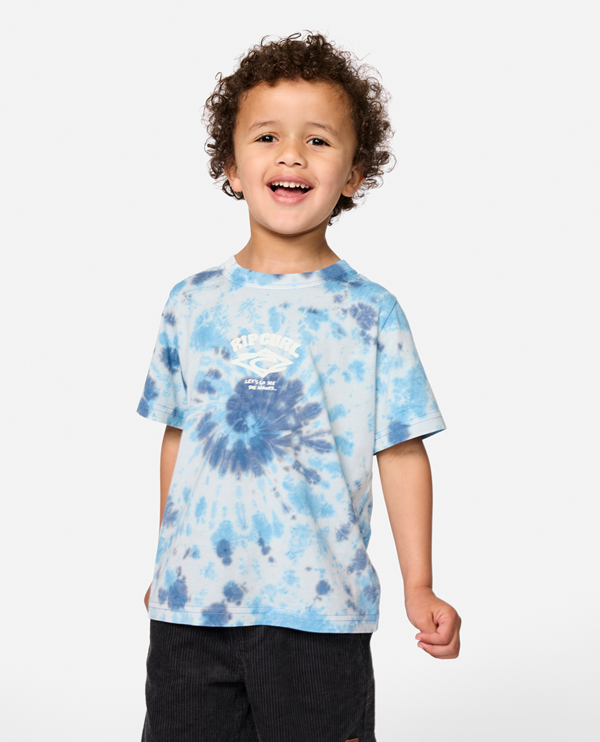 Rip Curl Wave Dayz Tie Dye Tee -Boy in BLUE