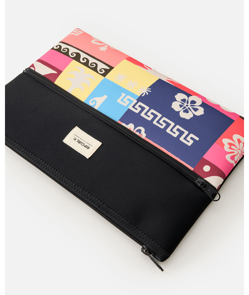 Rip Curl Xl Pencil Case Variety in BLACK/MULTI/PINK