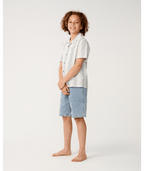 Rip Curl Classic Surf Weaver S/S Shirt- in BONE