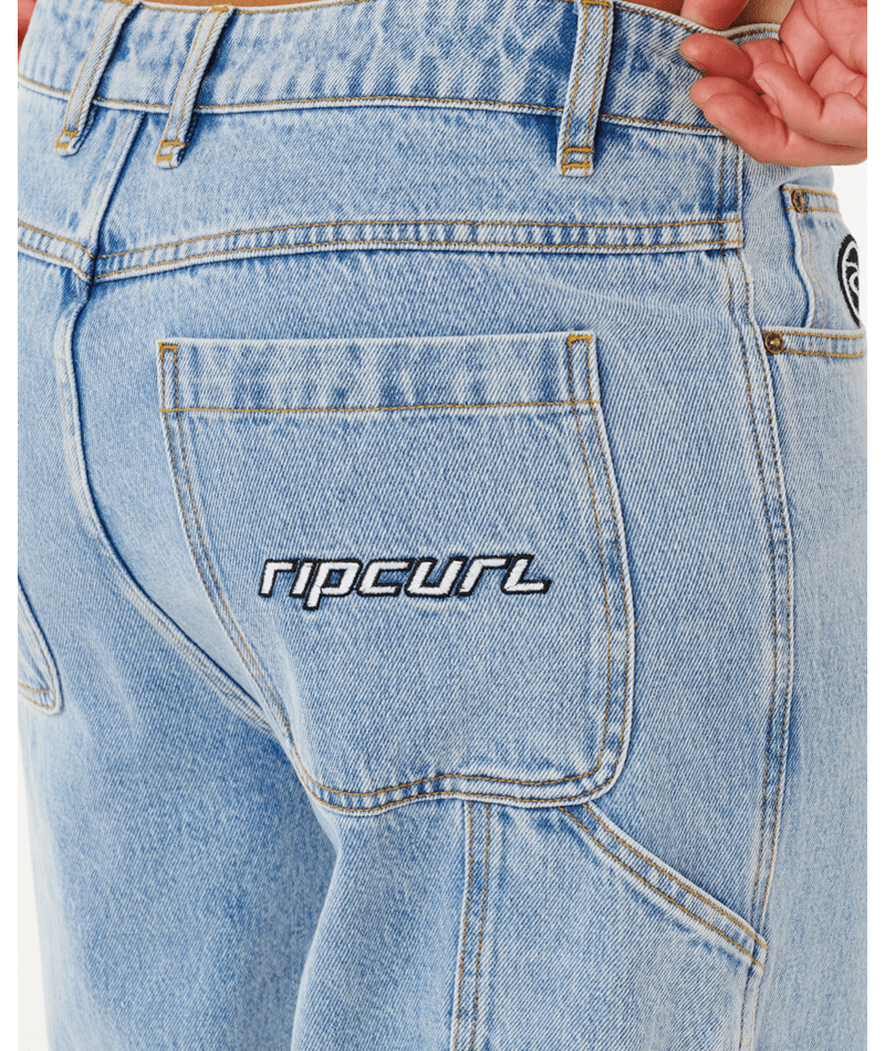 Rip Curl Nu Dose Denim Pant in WASHED BLUE