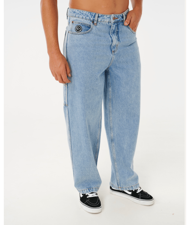 Rip Curl Nu Dose Denim Pant in WASHED BLUE