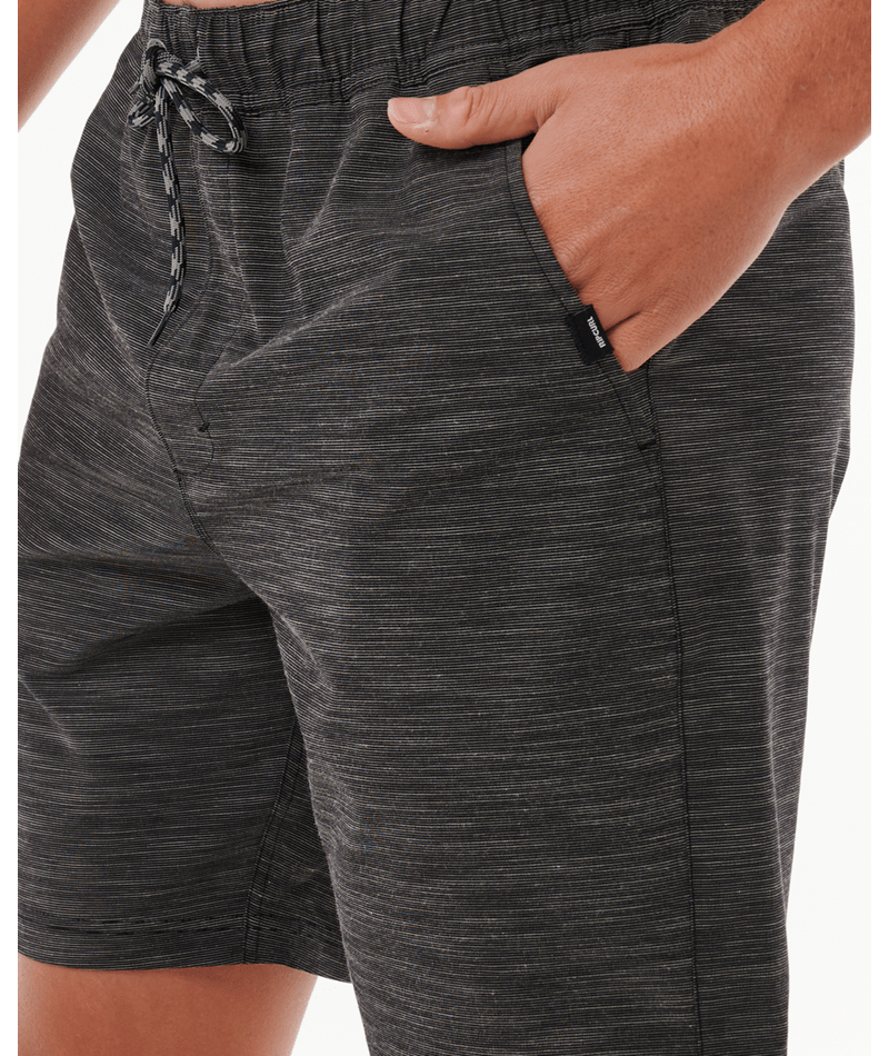 Rip Curl Boardwalk Jackson Volley in BLACK