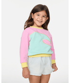 Rip Curl Surf Wave Crew-Girl in PINK