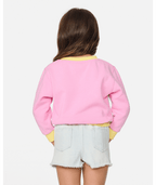 Rip Curl Surf Wave Crew-Girl in PINK