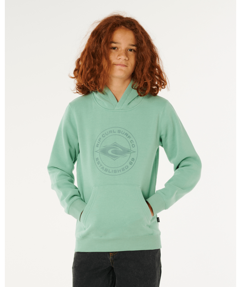 Rip Curl Stapler Hood -Boy in ALOE