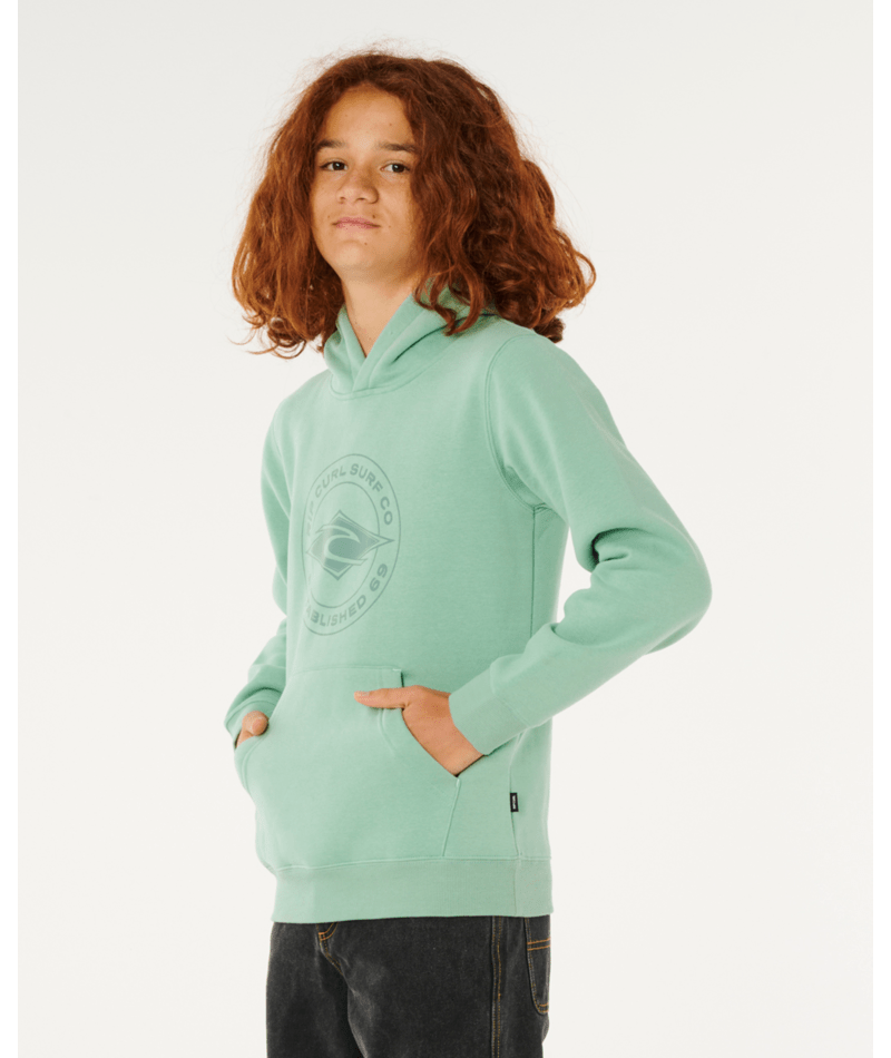 Rip Curl Stapler Hood -Boy in ALOE