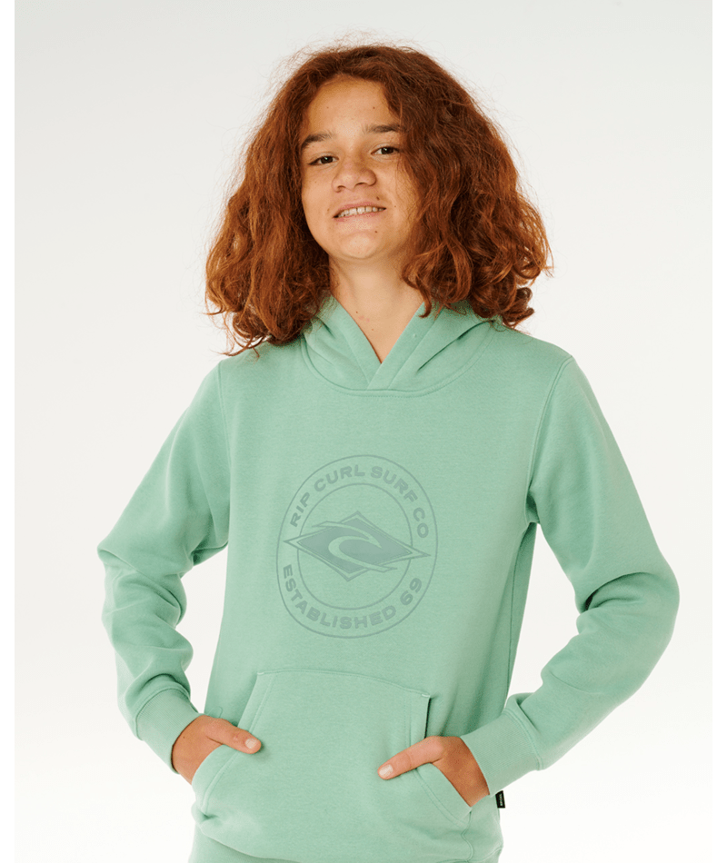 Rip Curl Stapler Hood -Boy in ALOE