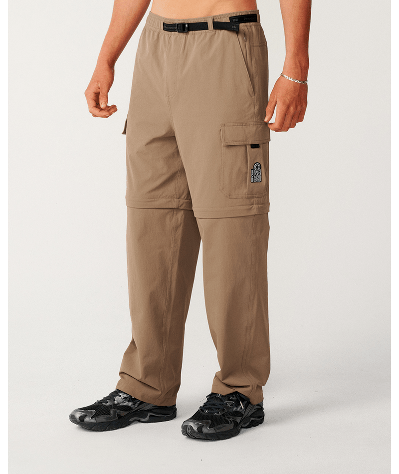 Rip Curl S-Series Zip Off Pant in WALNUT