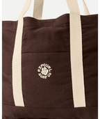 Rip Curl Mixed Logo 25l Tote in Brown/Off White