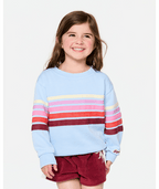 Rip Curl Surf Revival Crew - Girl in SKY BLUE