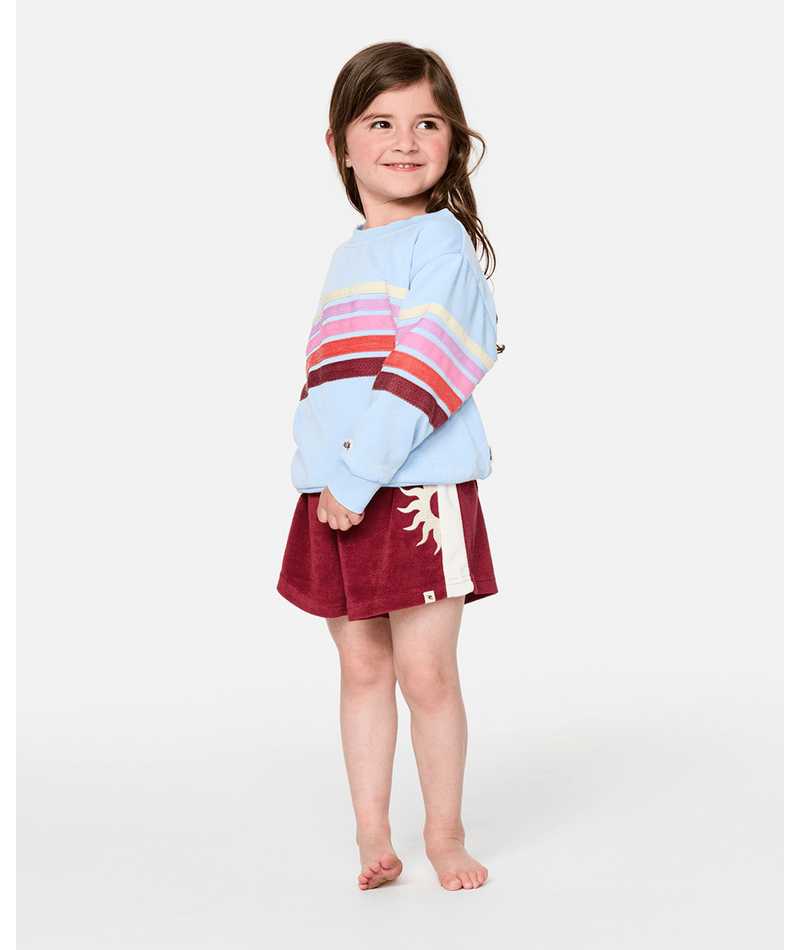 Rip Curl Surf Revival Crew - Girl in SKY BLUE