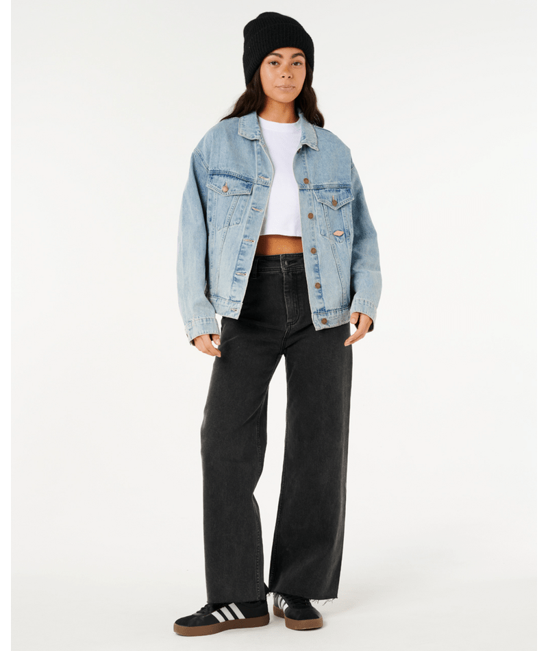 Rip Curl Cruisin Denim Jacket in VINTAGE BLUE