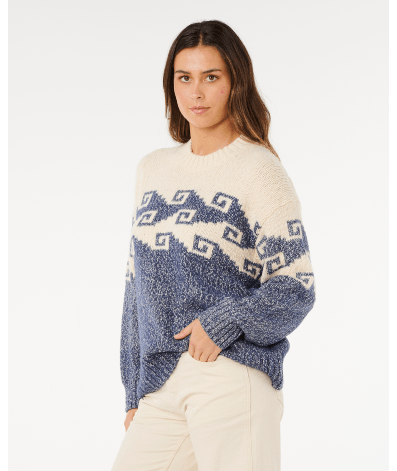 Rip Curl Pacific Coast Sweater in BLUE