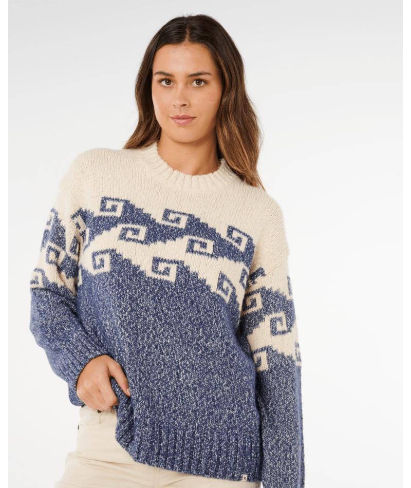 Rip Curl Pacific Coast Sweater in BLUE