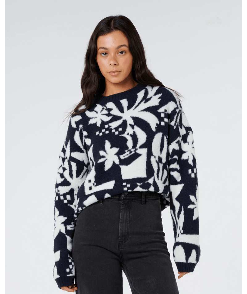 Rip Curl Catalina Islands Sweater in BLACK