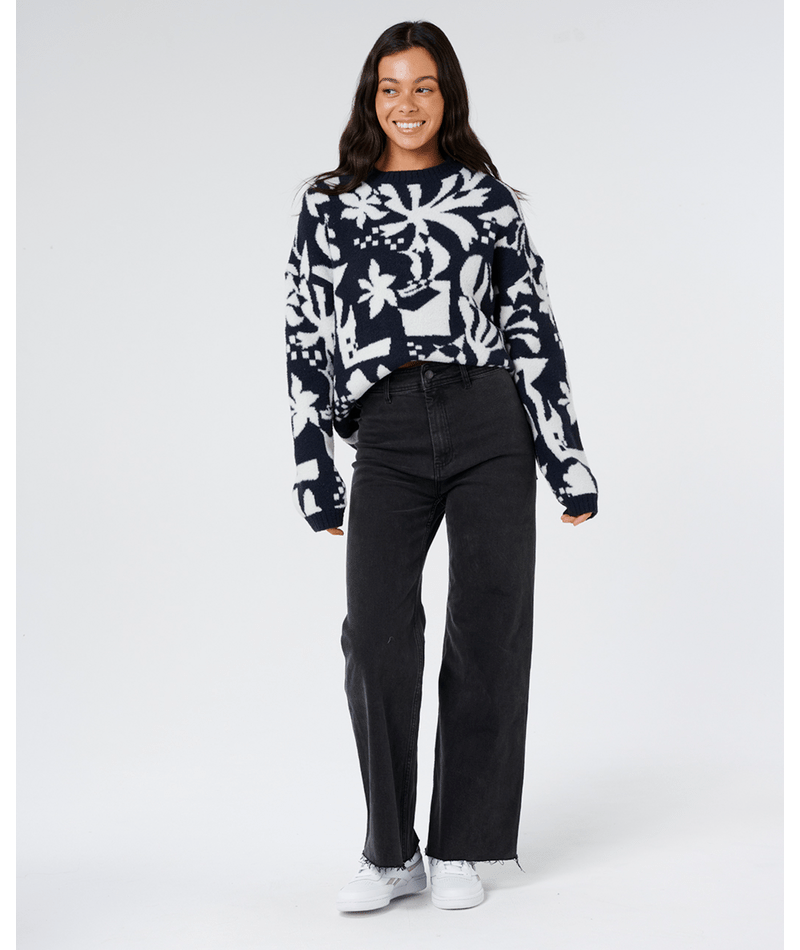 Rip Curl Catalina Islands Sweater in BLACK