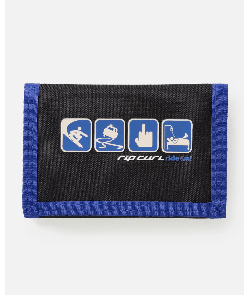 Rip Curl Archive Surf Wallet in Black/Blue