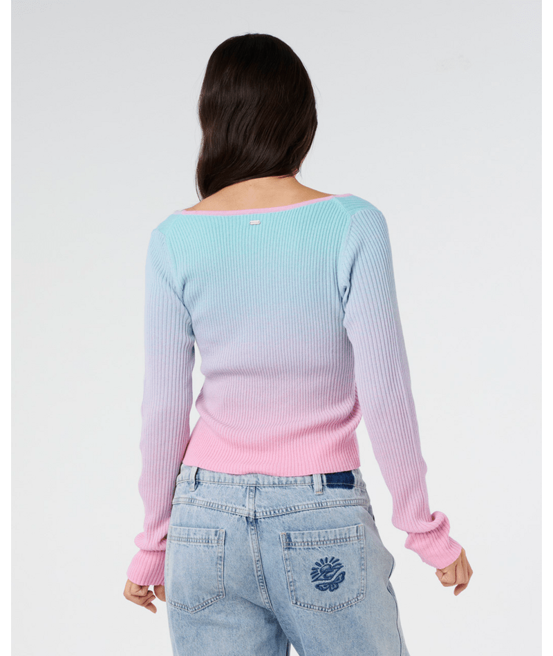 Rip Curl Catalina Ombre Knit Top in MULTICO