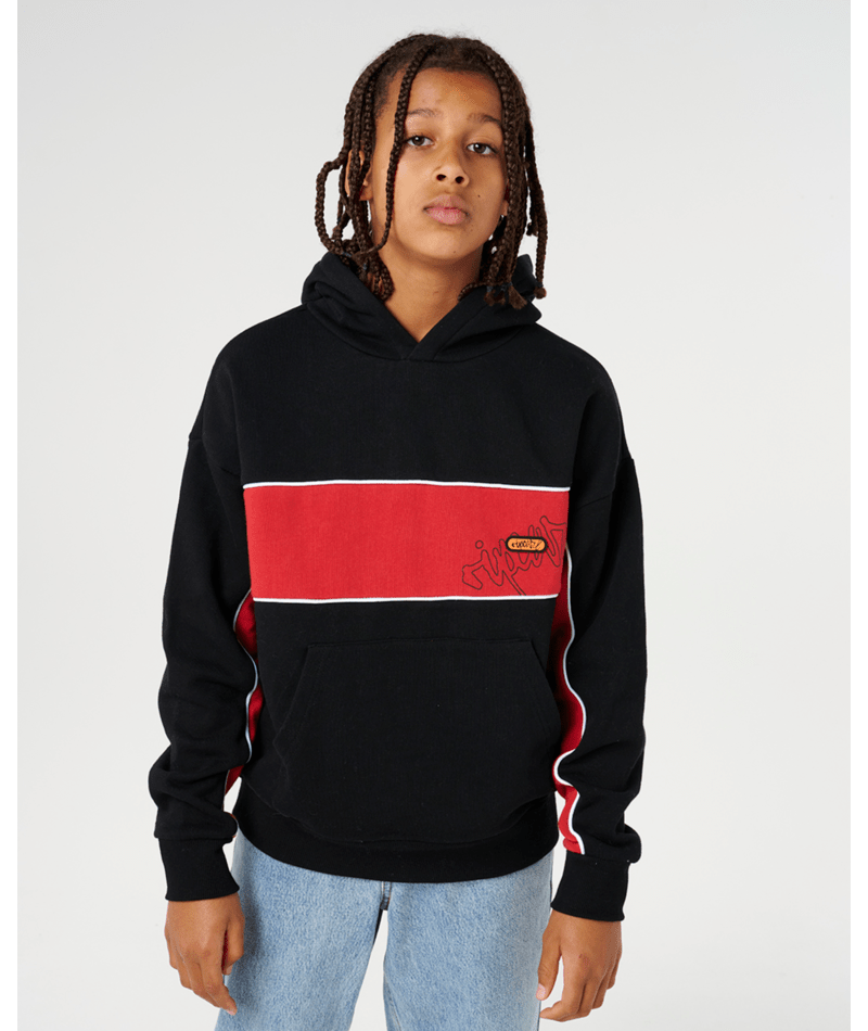Rip Curl Panel Beater Fleece-Boy in BLACK