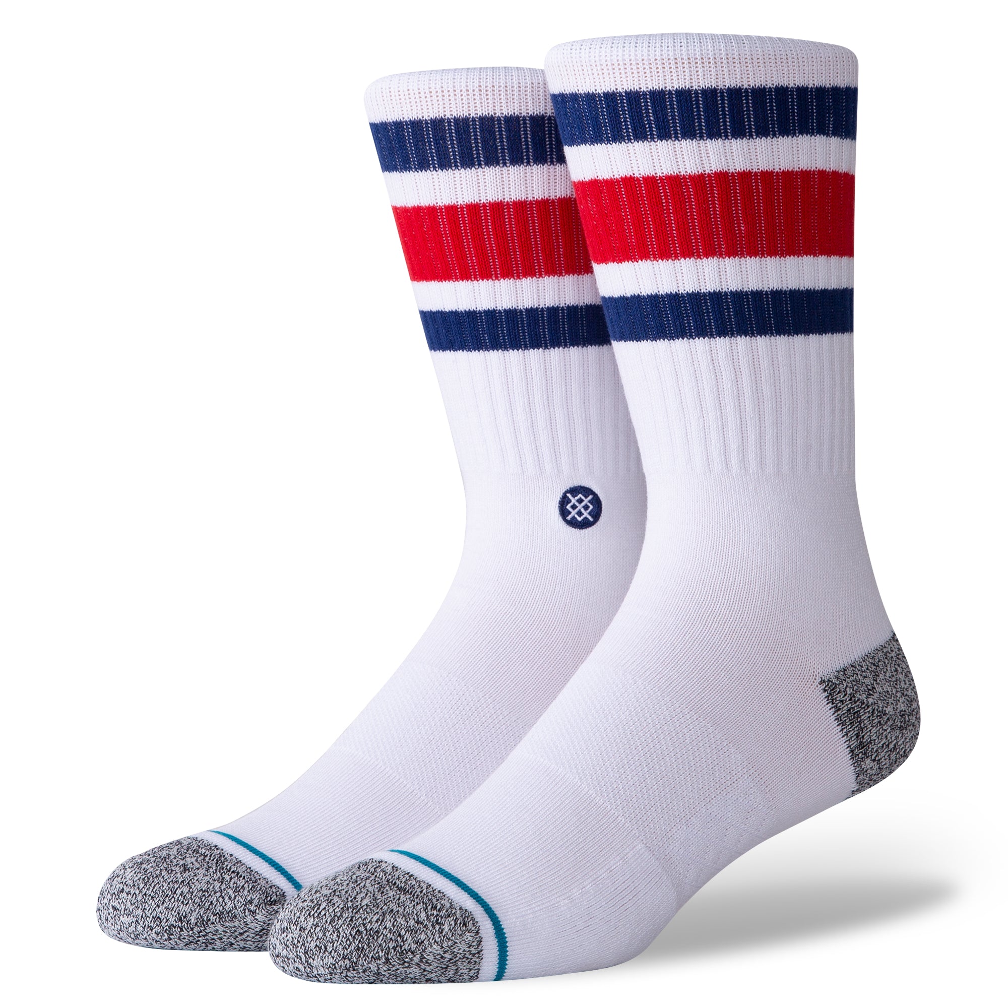 Stance BOYD CREW SOCKS - BUTTER in BLUE