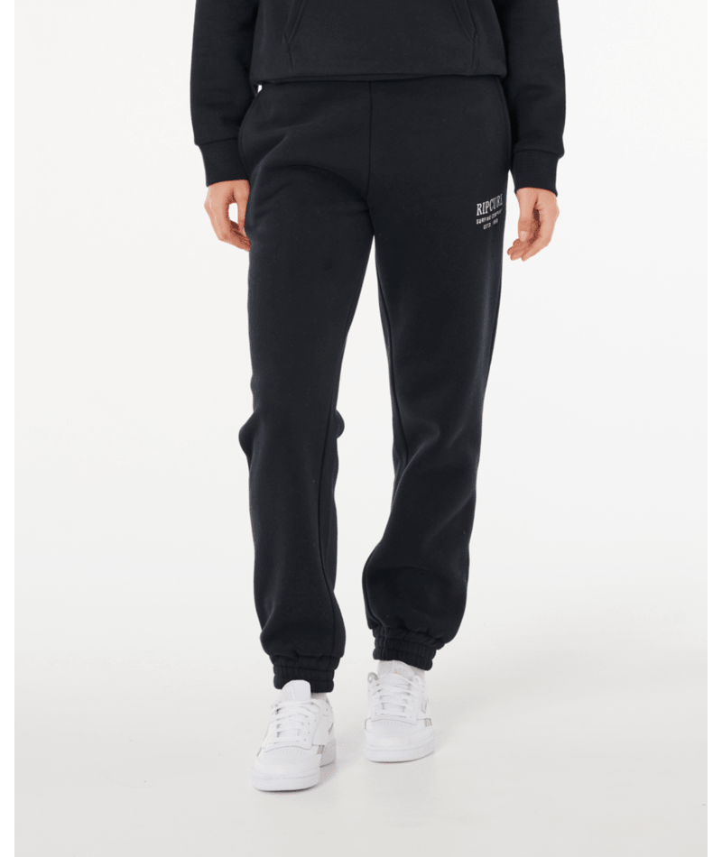Rip Curl Surf Staple Trackpant in BLACK
