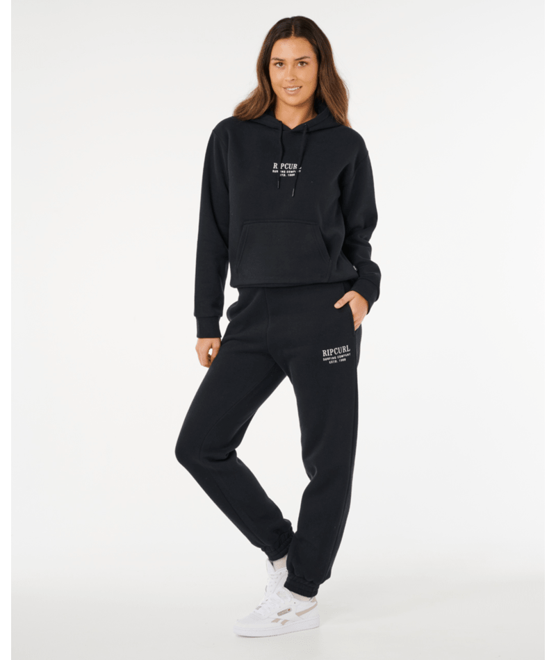 Rip Curl Surf Staple Trackpant in BLACK