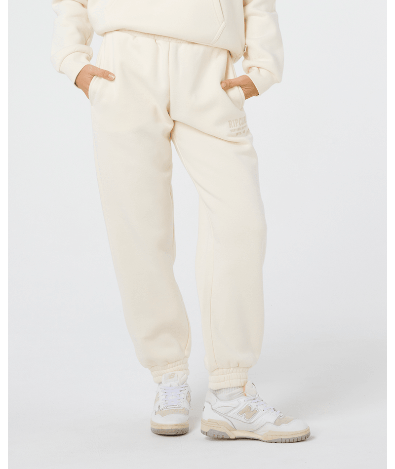Rip Curl Surf Staple Trackpant in BONE