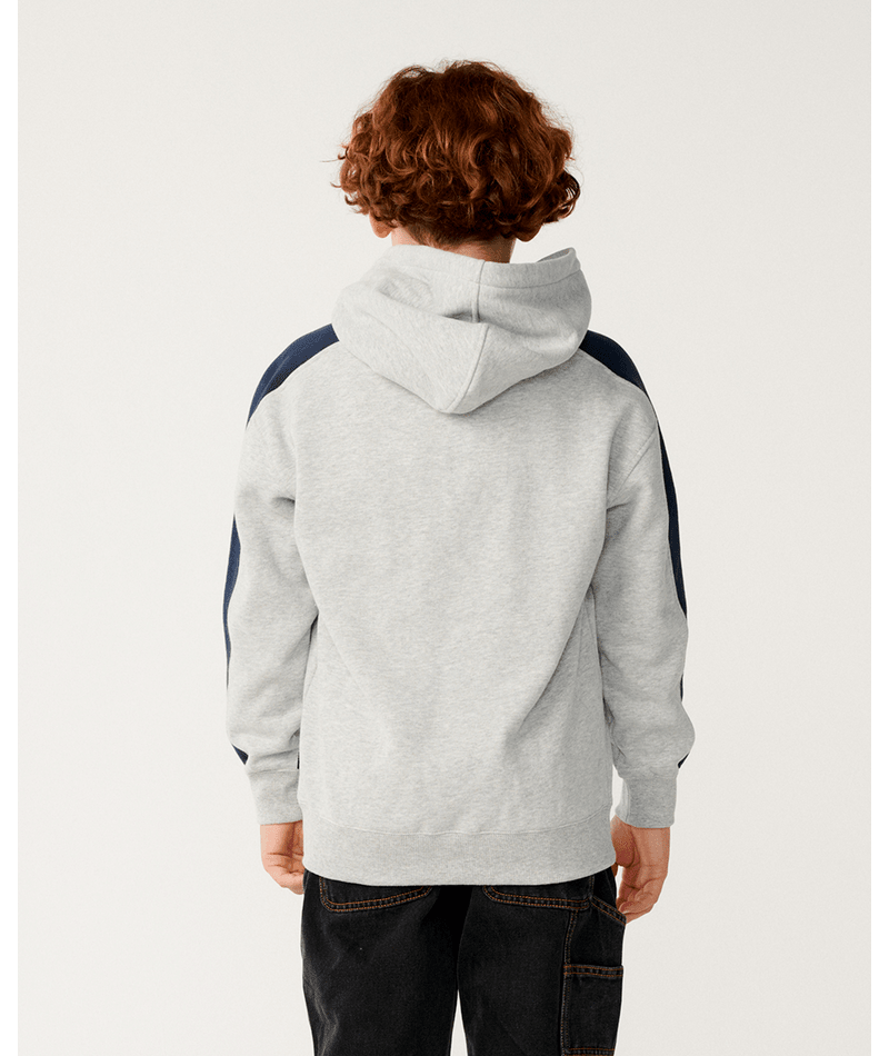 Rip Curl Archive Panel Hood-Boy in GREY MARLE