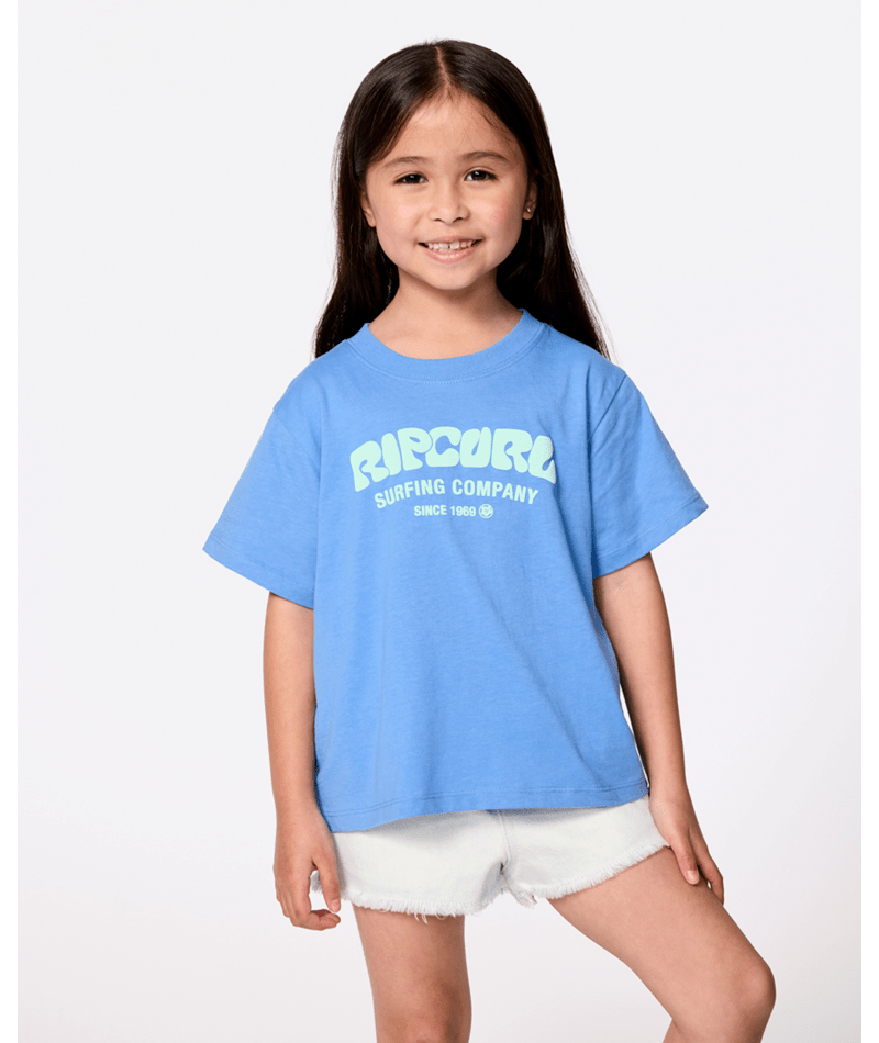 Rip Curl Surf Puff Standard Tee -Girl in BLUE