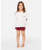 Rip Curl Surf Puff Standard Tee -Girl in BONE/BLUE