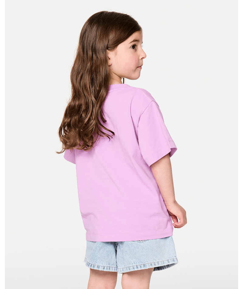 Rip Curl Surf Puff Standard Tee -Girl in BRIGHT LILAC