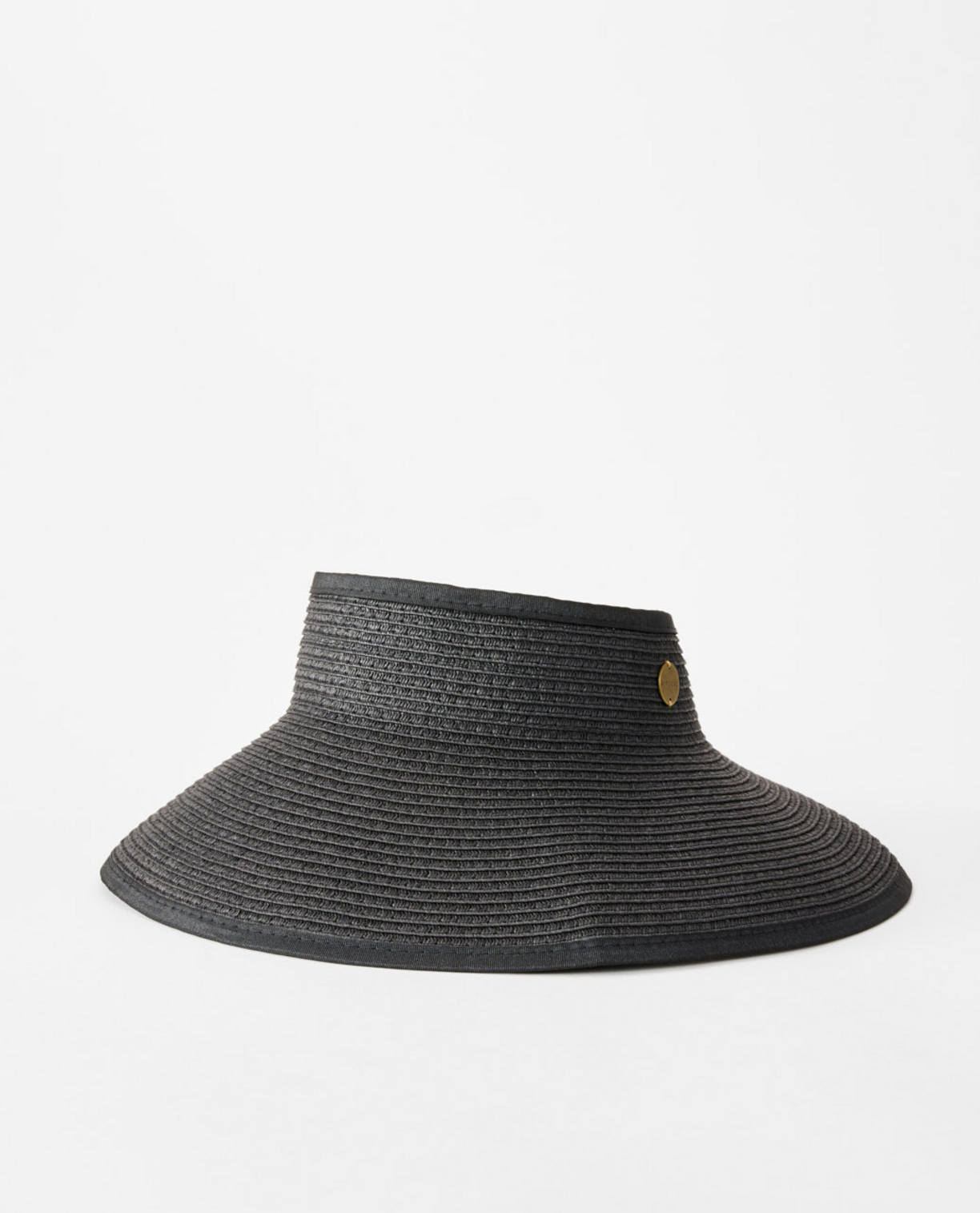 Rip Curl Classic Surf Rolled Upf Visor in BLACK