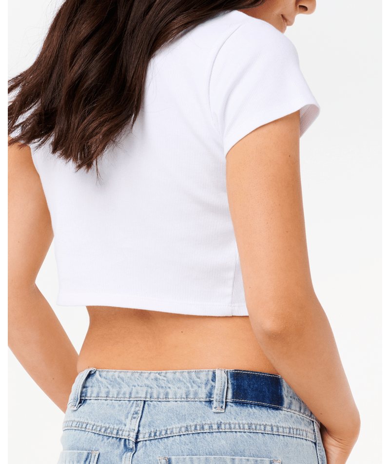 Rip Curl Aggie Relaxed Jeans in VINTAGE BLUE