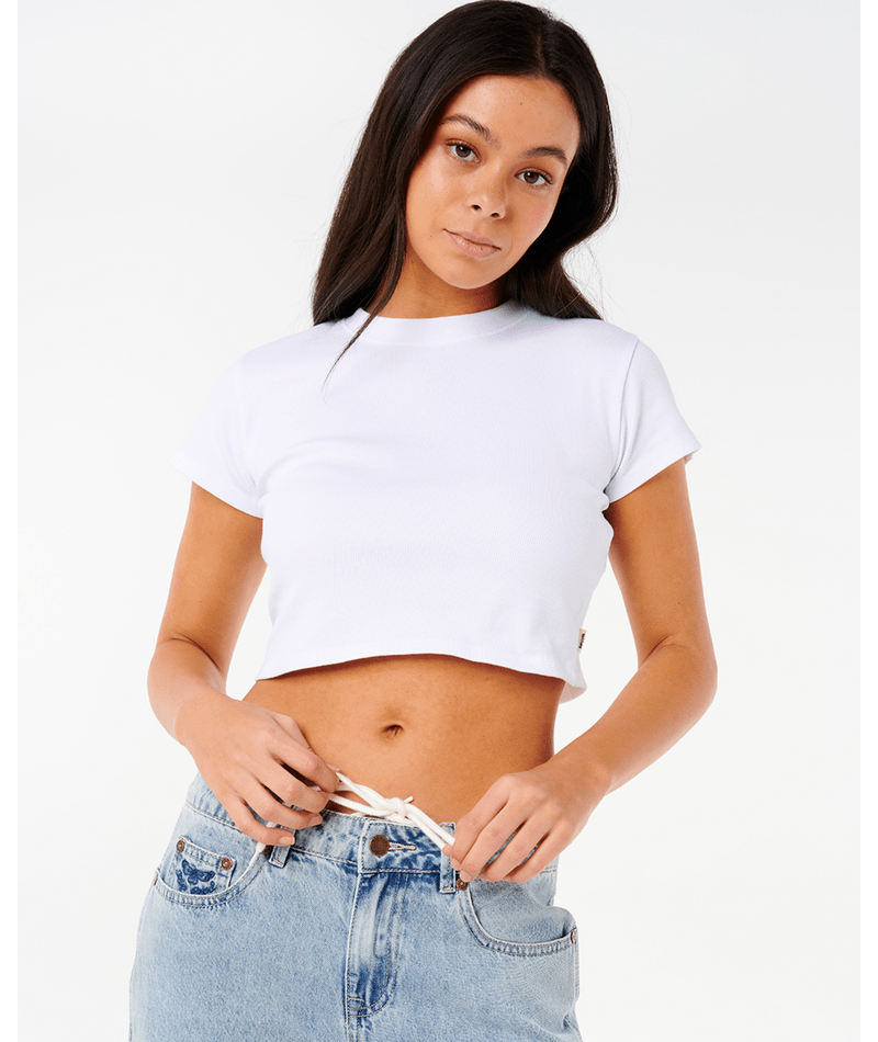 Rip Curl Aggie Relaxed Jeans in VINTAGE BLUE