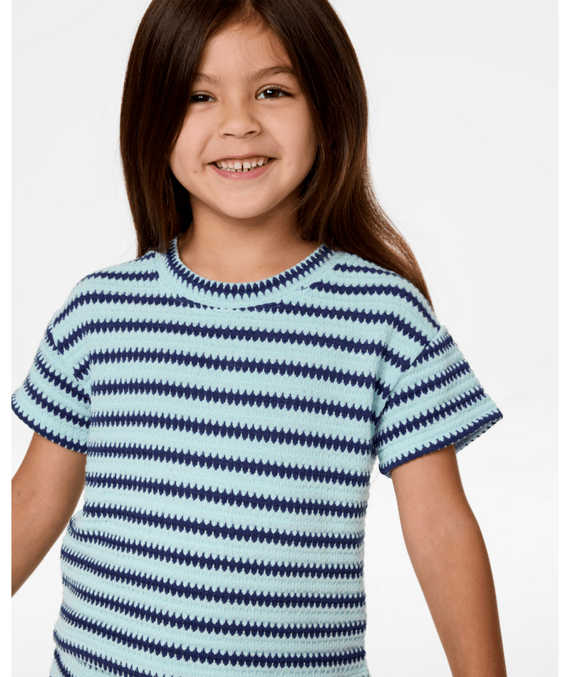 Rip Curl Bobbi Tee Blue-Girl in BLUE