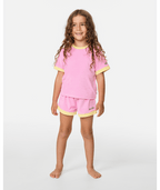 Rip Curl Ride The Wave Terry Tee-Girl in PINK