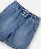 Industrie the porter denim short - DENIM in DENIM