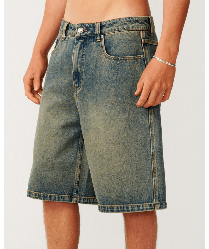 Rip Curl Archive Dirty Denim Walkie 23 in DIRTY MID BLUE