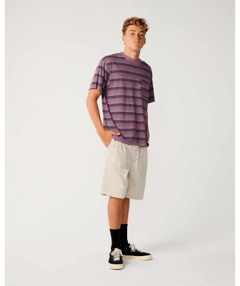 Rip Curl Disorder Twill Walkshort in COOL GREY