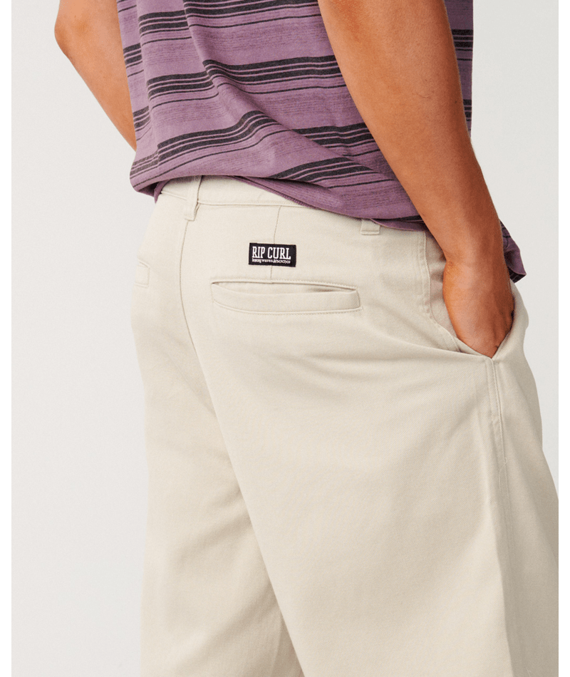 Rip Curl Disorder Twill Walkshort in COOL GREY