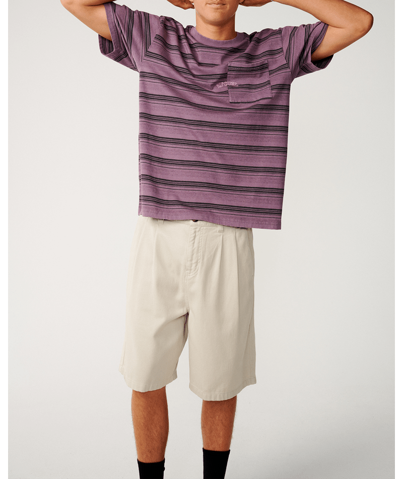 Rip Curl Disorder Twill Walkshort in COOL GREY