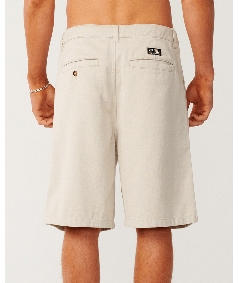 Rip Curl Disorder Twill Walkshort in COOL GREY