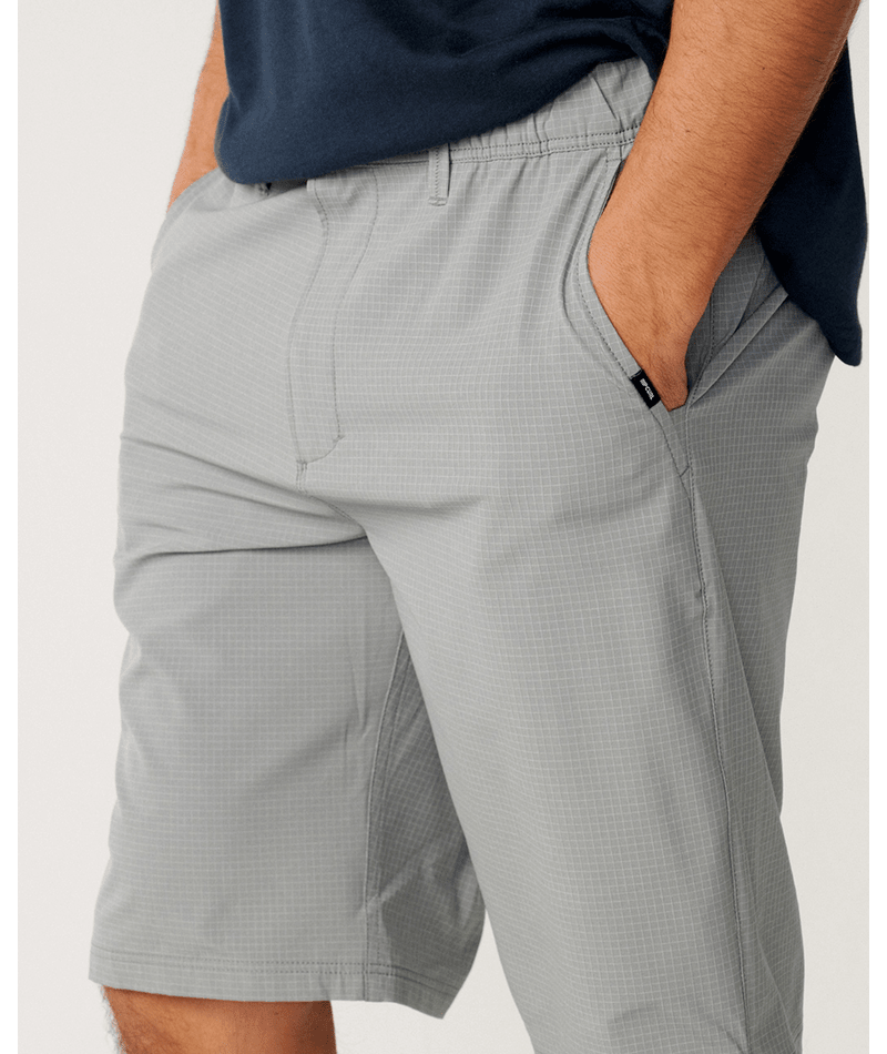 Rip Curl Boardwalk Phase Check 21 in STEEL GREY